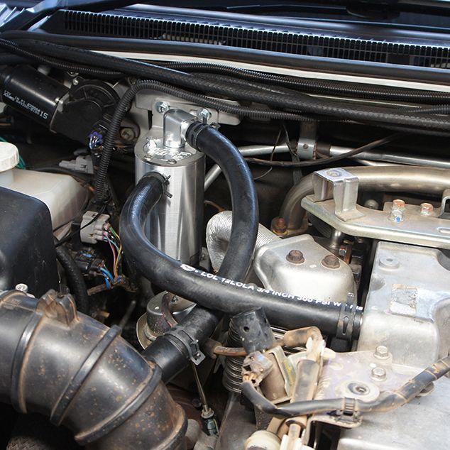 HPD PAJERO NX + NS, NT, NW WITH SNORKEL Catch Can - Adrenaline 4X4