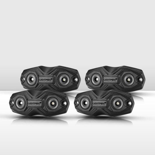 LIGHTFOX RGBW LED Rock Lights - Adrenaline 4X4