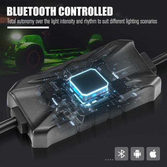 LIGHTFOX RGBW LED Rock Lights - Adrenaline 4X4