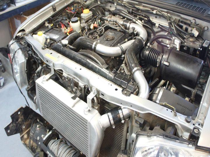 HPD NAVARA D22 3LT ZD30 Series 2 Intercooler Kit - Adrenaline 4X4
