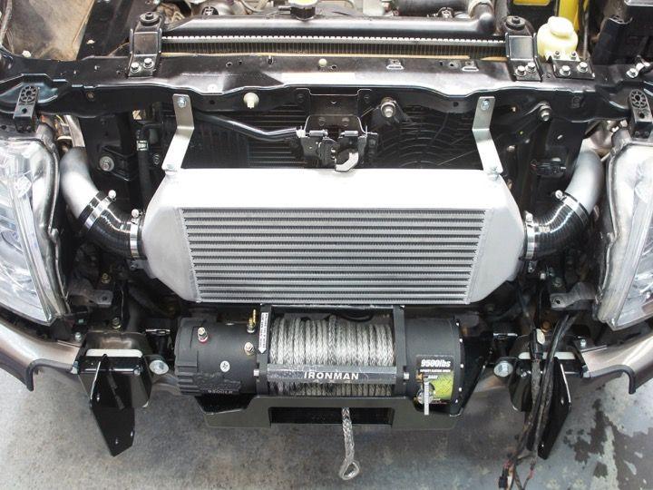 HPD PAJERO 2006+ NS/NT/NW/NX V80 (4TH GEN) Series 2 Intercooler Kit - Adrenaline 4X4