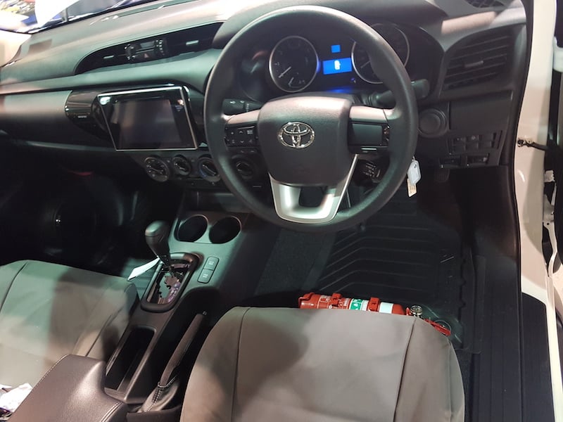 Toyota Hilux N80 (2016+) Fire Extinguisher Bracket - Adrenaline 4X4