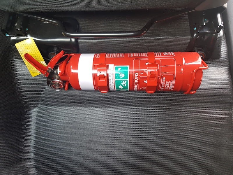 Isuzu MUX GEN 1 RF (2013-2019) Fire Extinguisher Bracket
