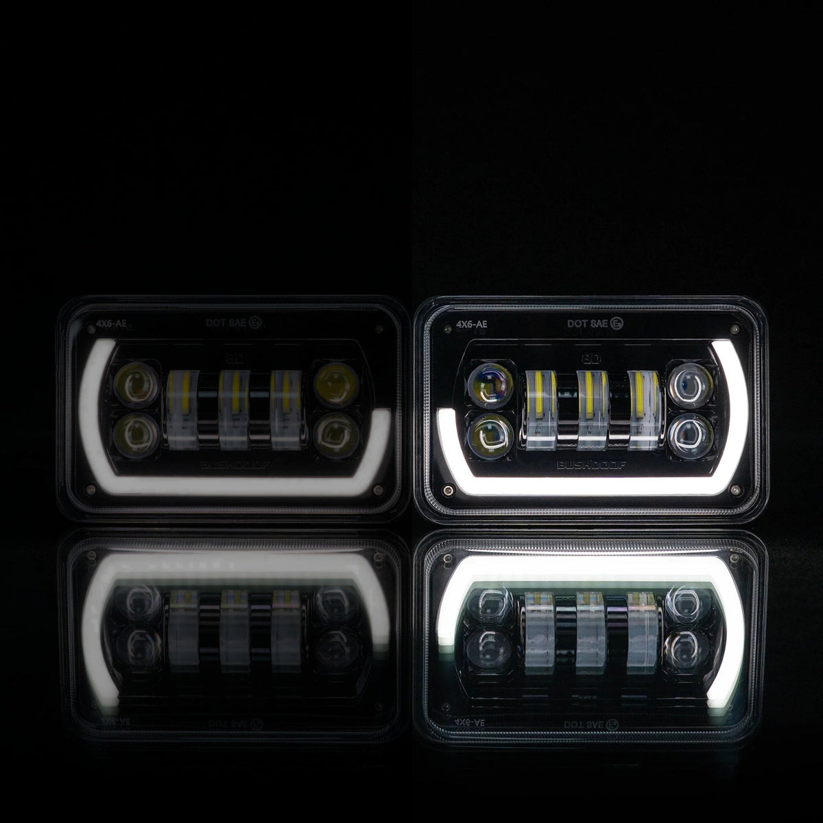 4x6 Angry Eye Headlight Replacement