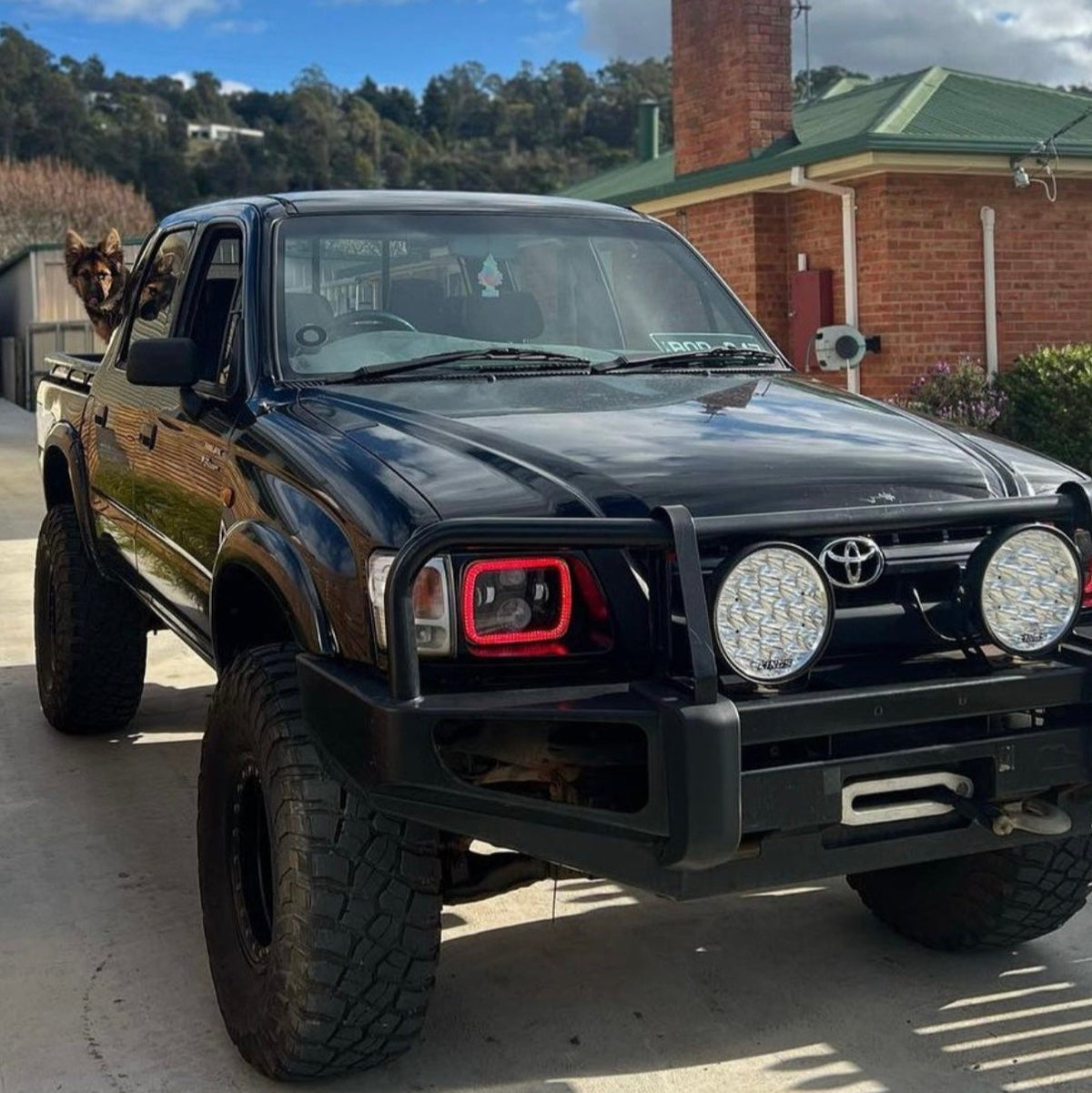 5X7" LED Colour Chasing Headlights