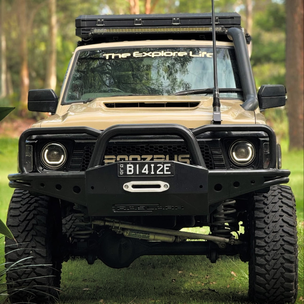 7" 'Angry Eye' Bi-LED Headlights