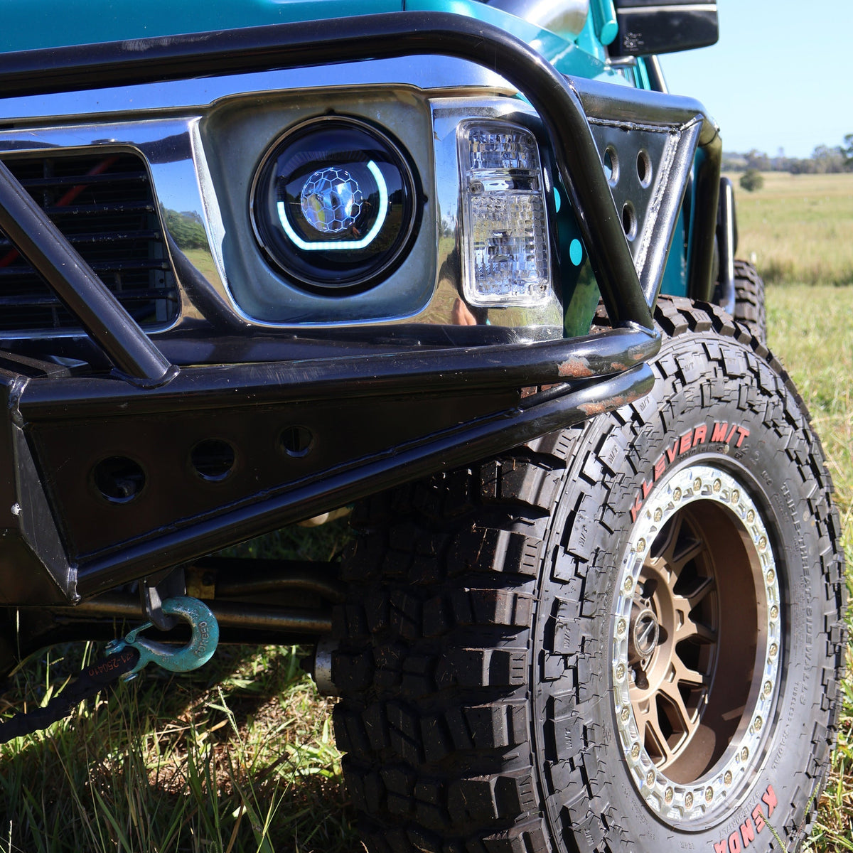 7" 'Angry Eye' Bi-LED Headlights