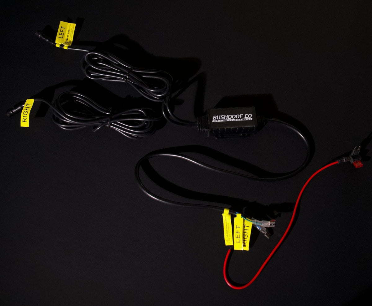 7" 'Firewheel' LED Colour Chasing Headlights