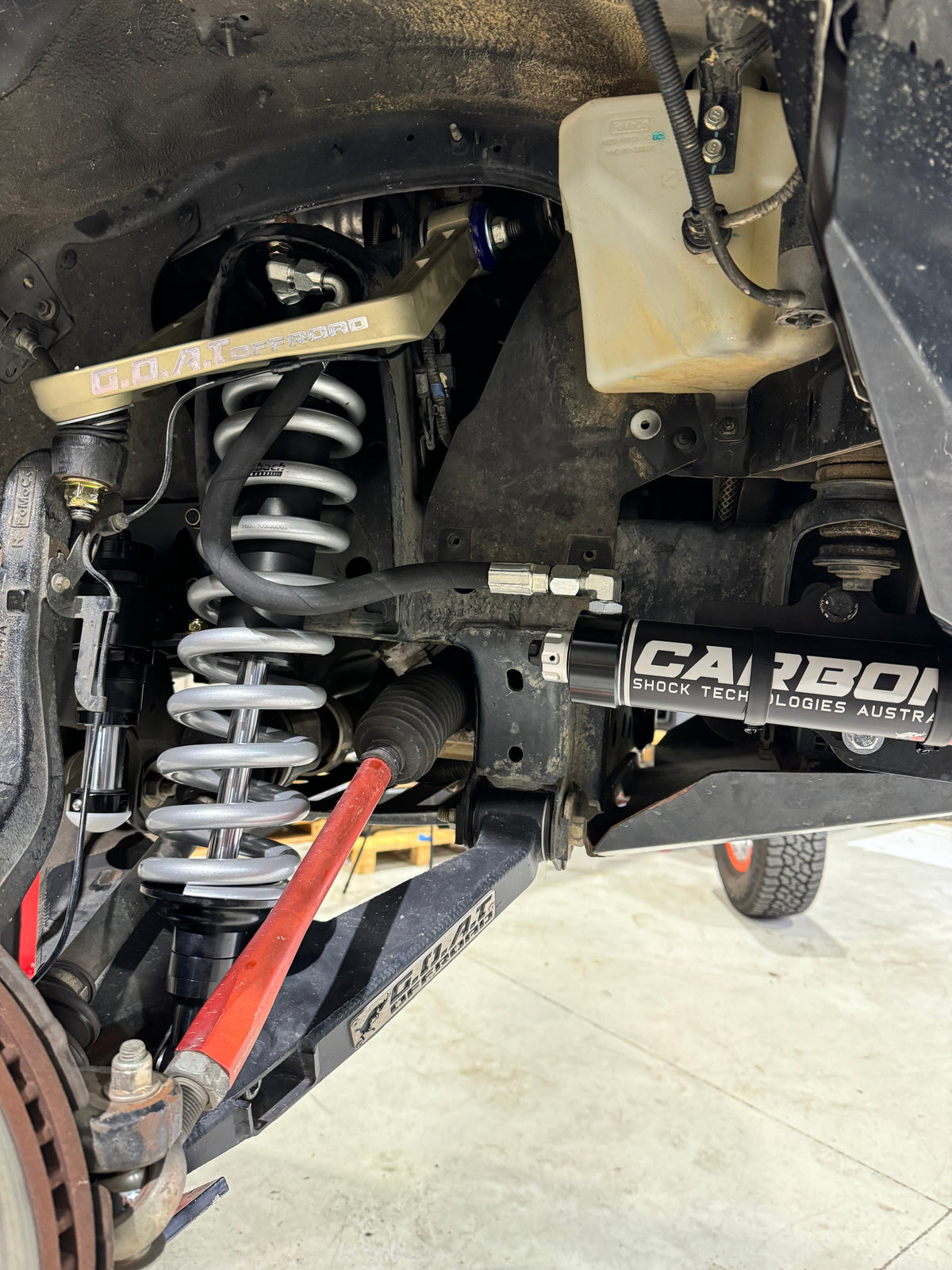 PX Ford Ranger/Everest/BT50 Stage 2 long travel front suspension