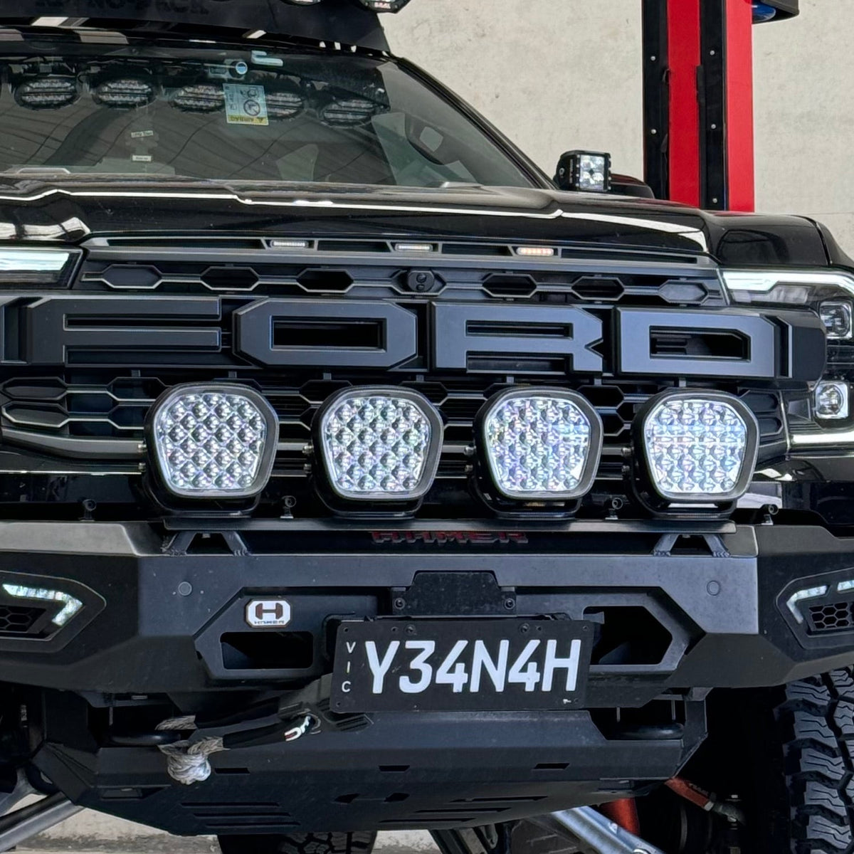 Hamer Atlas 4 Driving Light Bar for Next Gen Raptor