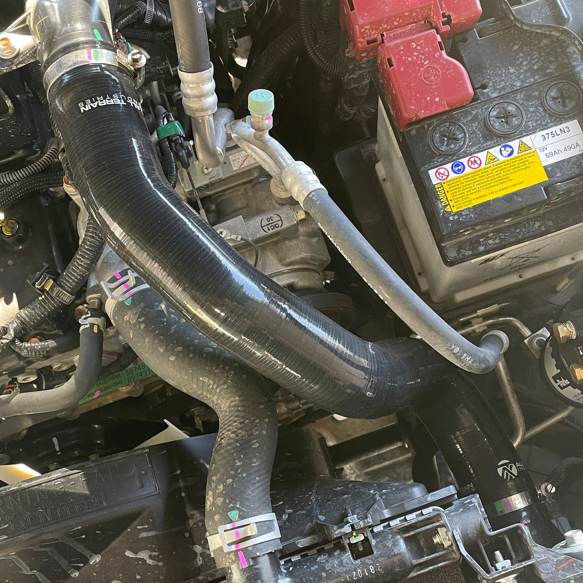 ATI SILICONE COLD SIDE INTERCOOLER HOSE UPGRADE - ISUZU DMAX MUX/MAZDA BT50 3.0L 2020-CURRENT
