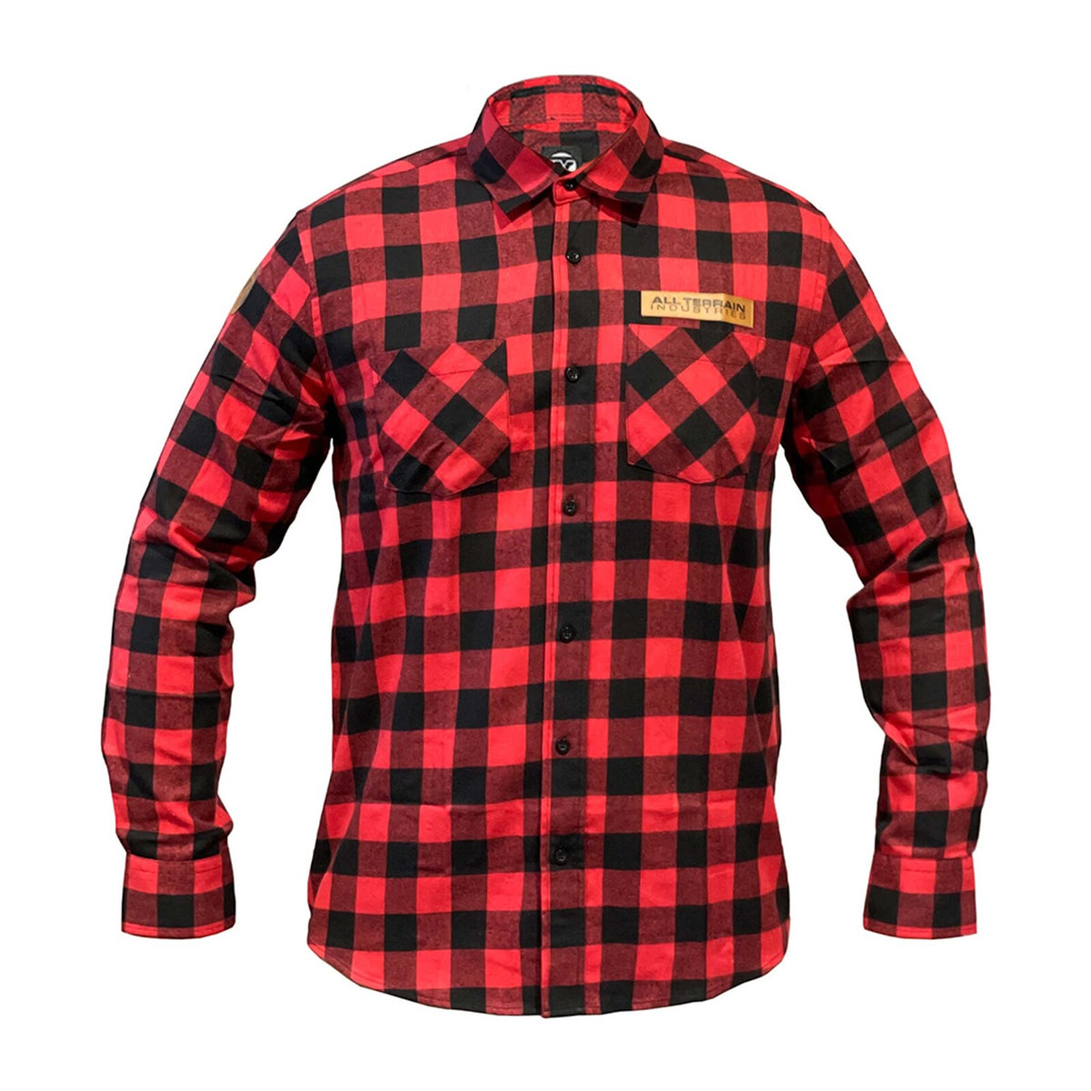 ATI 'THE FLANNO' FLANNELETTE SHIRT - RED