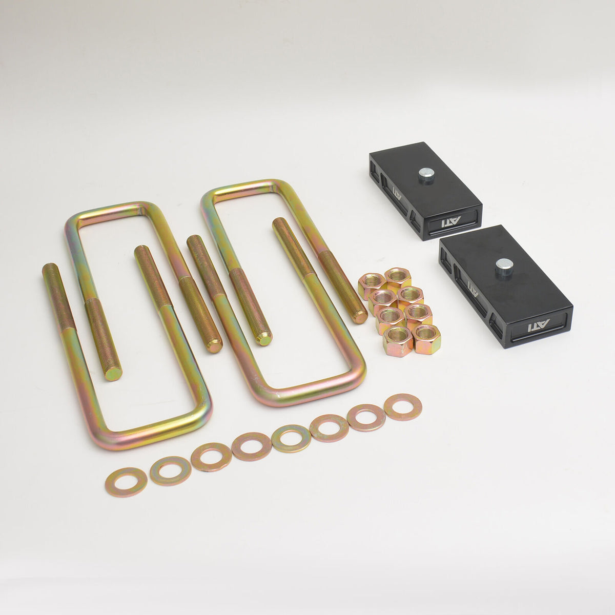 ATI 25MM REAR LEAF SPRING LIFT BLOCK KIT - MITSUBISHI TRITON MQ/MR/MV 2015-CURRENT