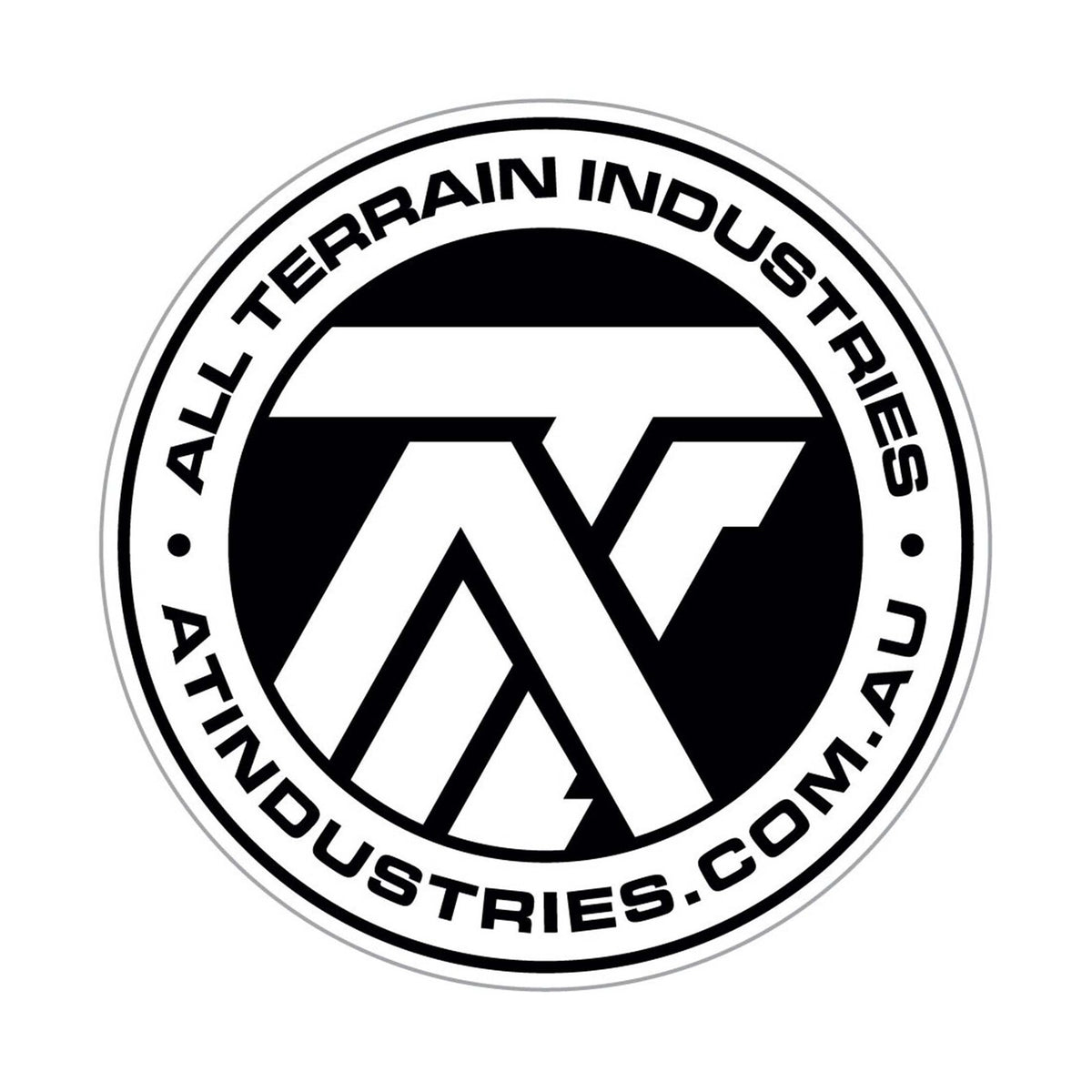 ATI 80MM ROUND STICKER - TYPE 3
