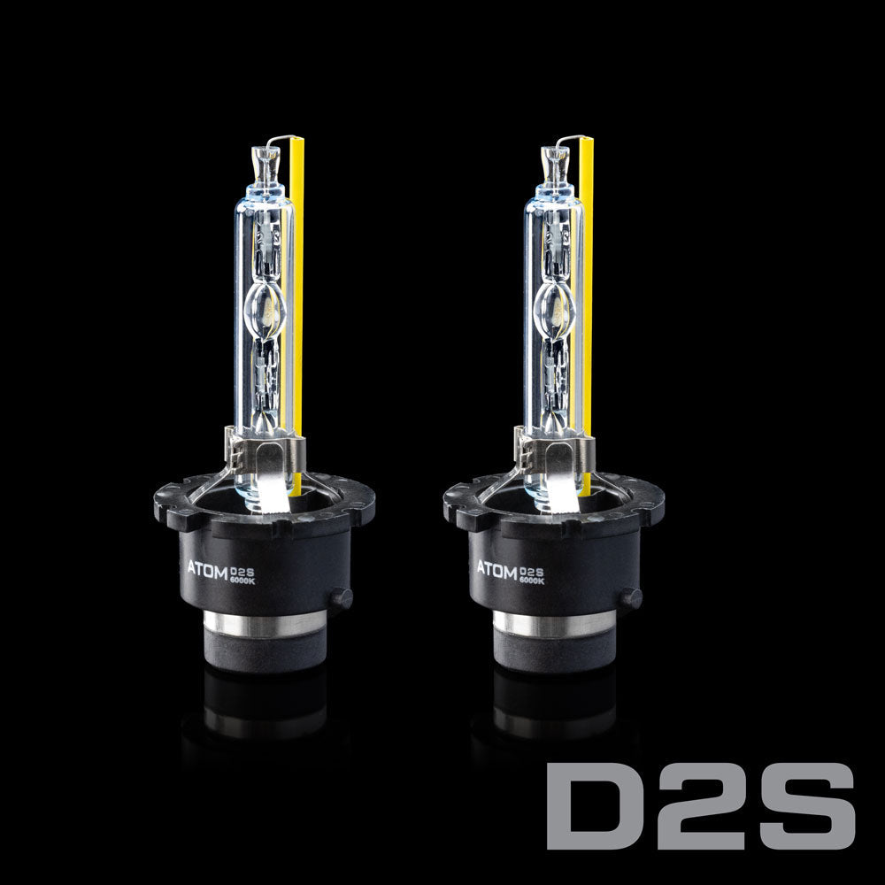 ATOM™ - D2S Xenon Headlights Globes 6000K (Pair)