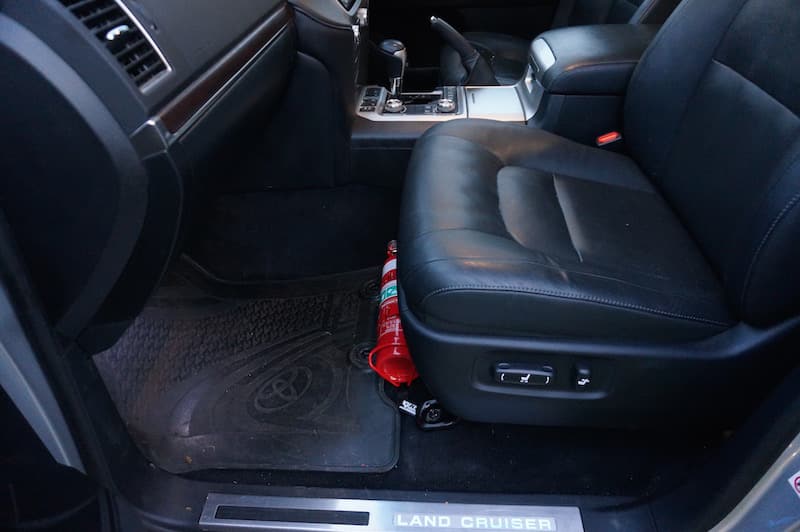 Lexus LX 570 Series Fire Extinguisher Bracket - Adrenaline 4X4