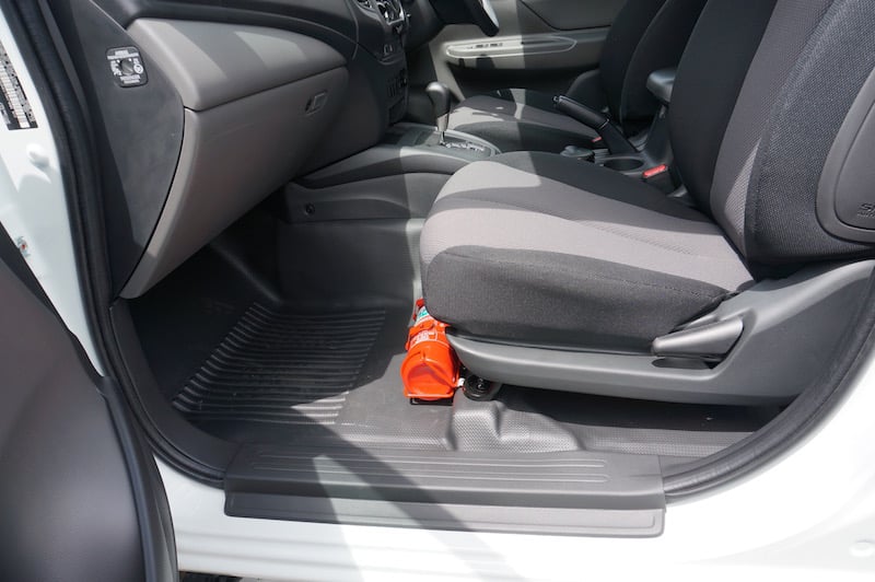 Mitsubishi Triton MR Fire Extinguisher Bracket - Adrenaline 4X4