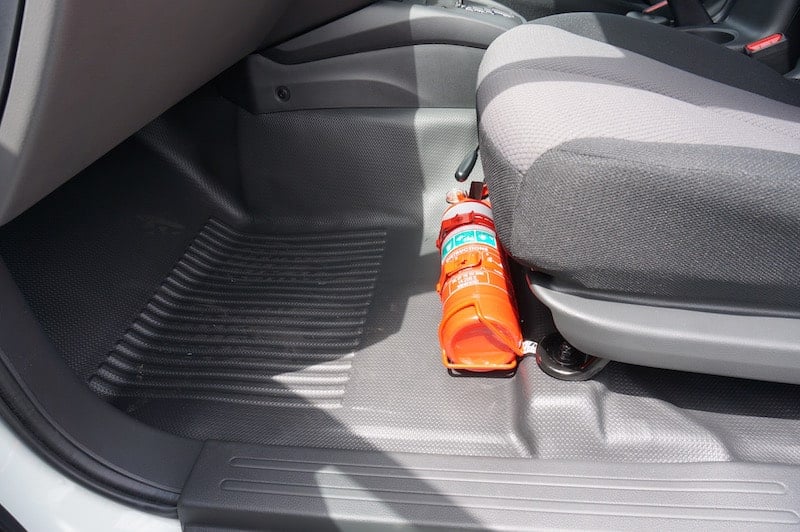 Mitsubishi Triton MR Fire Extinguisher Bracket - Adrenaline 4X4