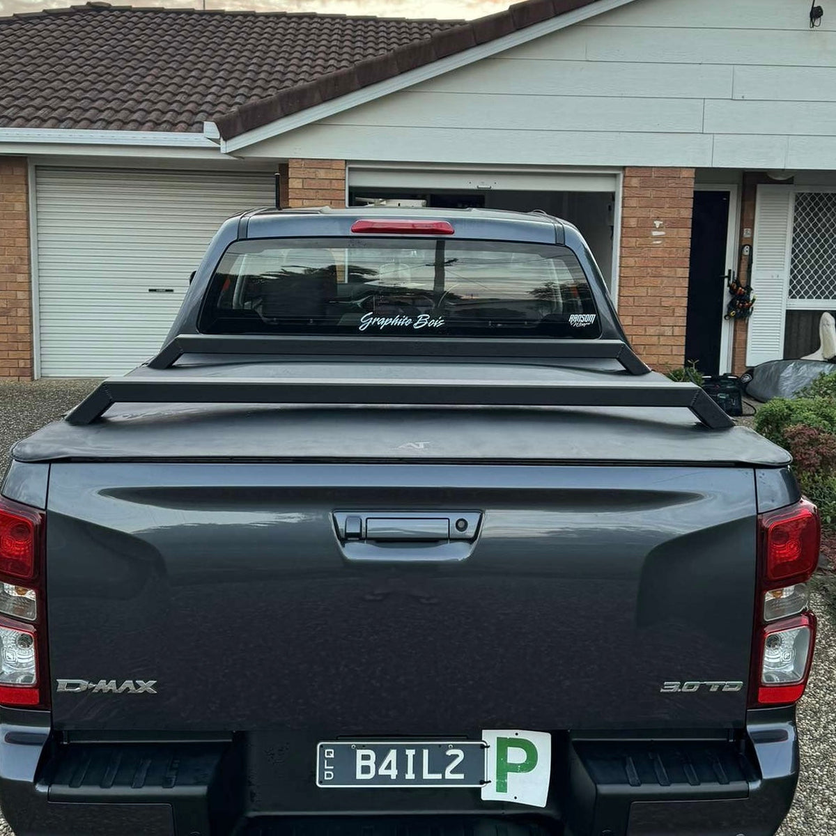 4JJ3 Isuzu DMAX/BT50 Low Profile Aluminium Tub Racks (2020+)