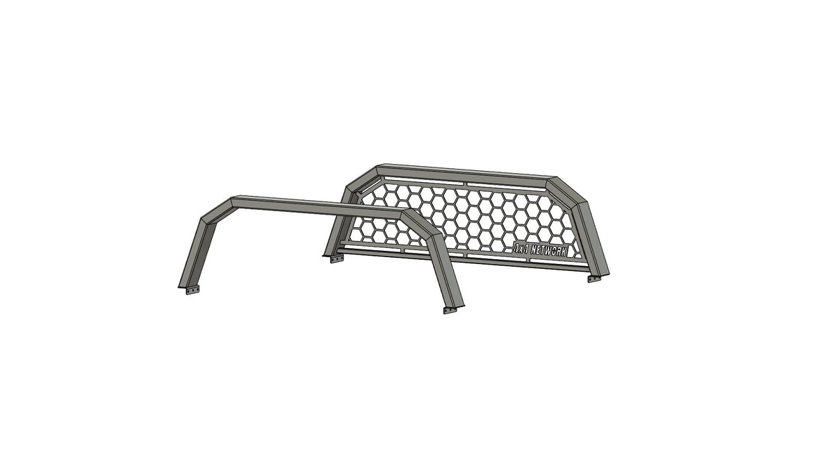 MQ & MR Mitsubishi Triton Aluminium Tub Racks (2016-2024)
