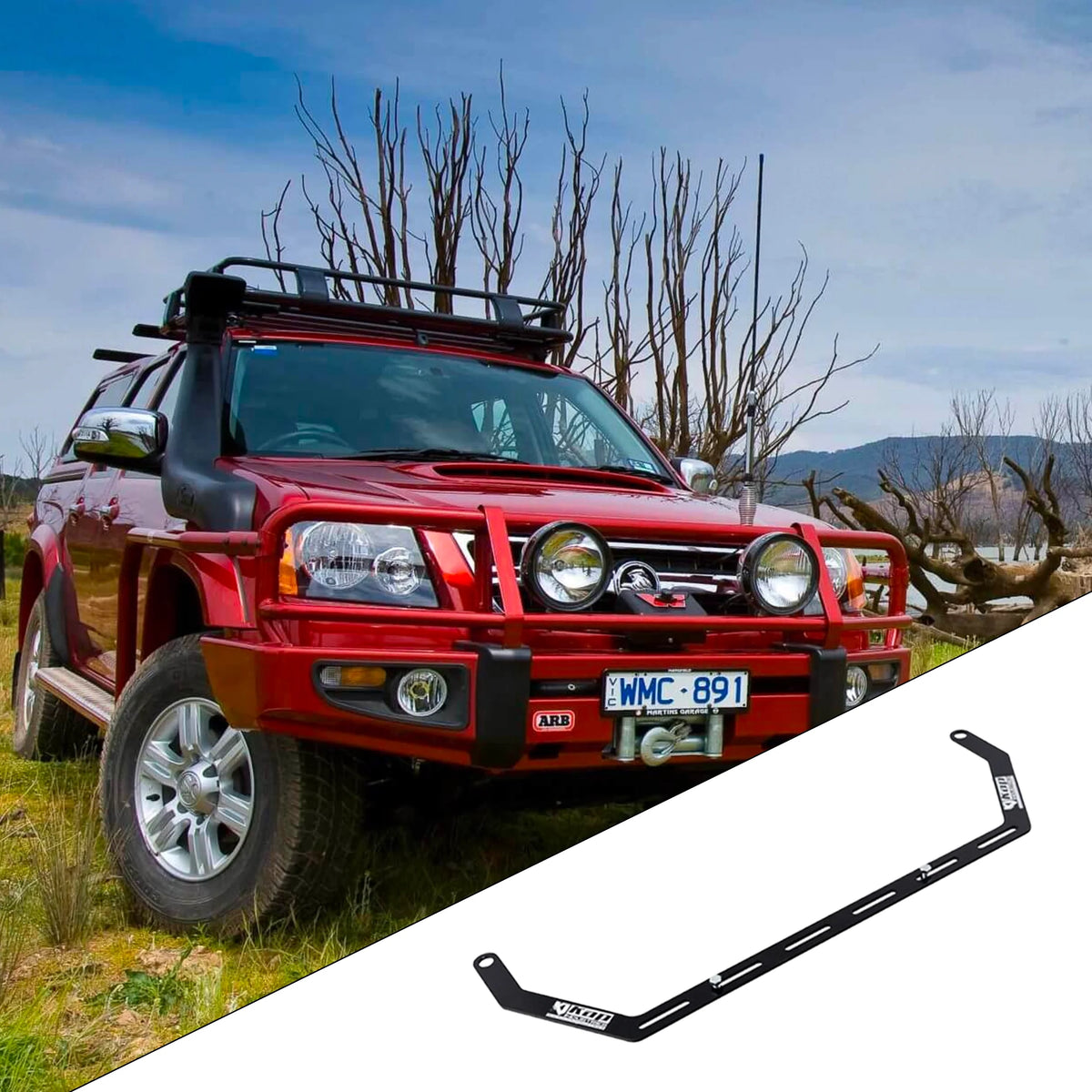Holden Colorado RC Fire Extinguisher Bracket - Adrenaline 4X4