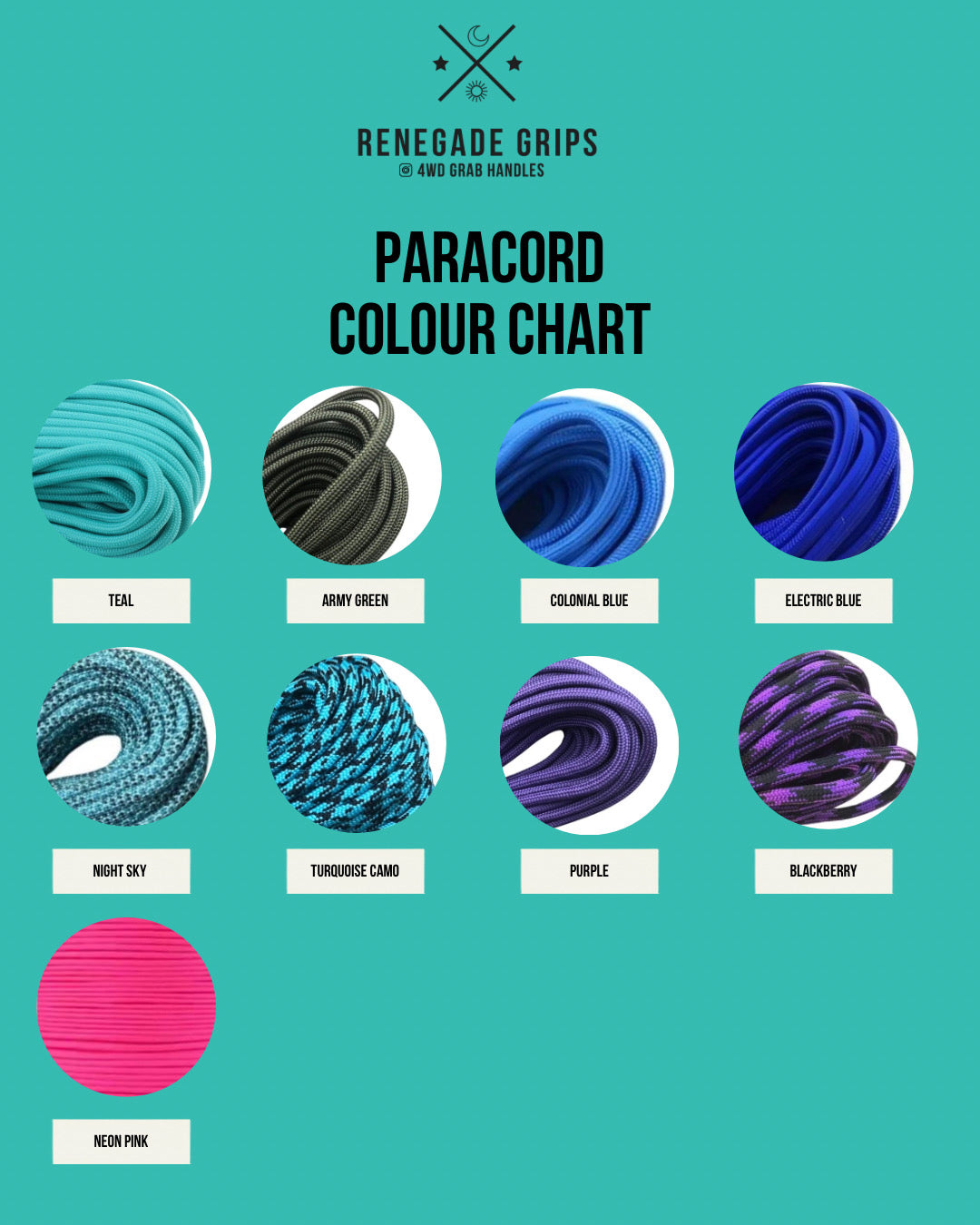 Design Your Own Paracord Grips
