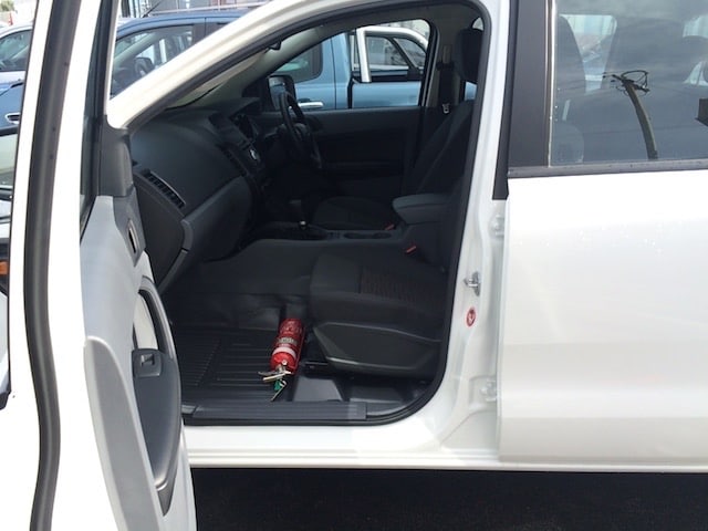 Mazda BT50 2nd Gen (2011-2019) Fire Extinguisher Bracket - Adrenaline 4X4