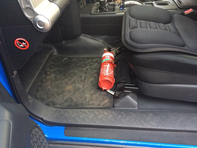 Toyota FJ Cruiser Fire Extinguisher Bracket - Adrenaline 4X4