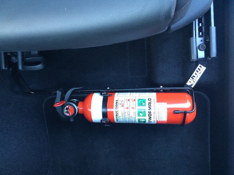 Volkswagen Tiguan Fire Extinguisher Bracket - Adrenaline 4X4