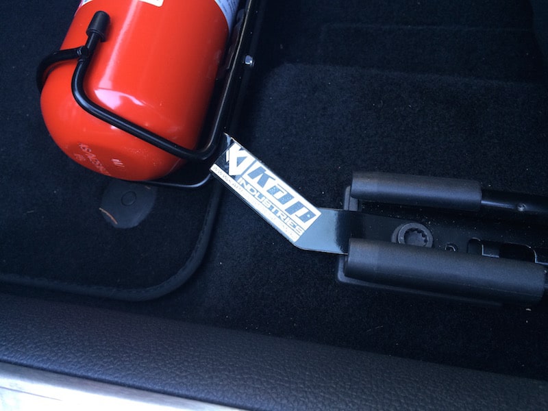 Volkswagen Tiguan Fire Extinguisher Bracket - Adrenaline 4X4