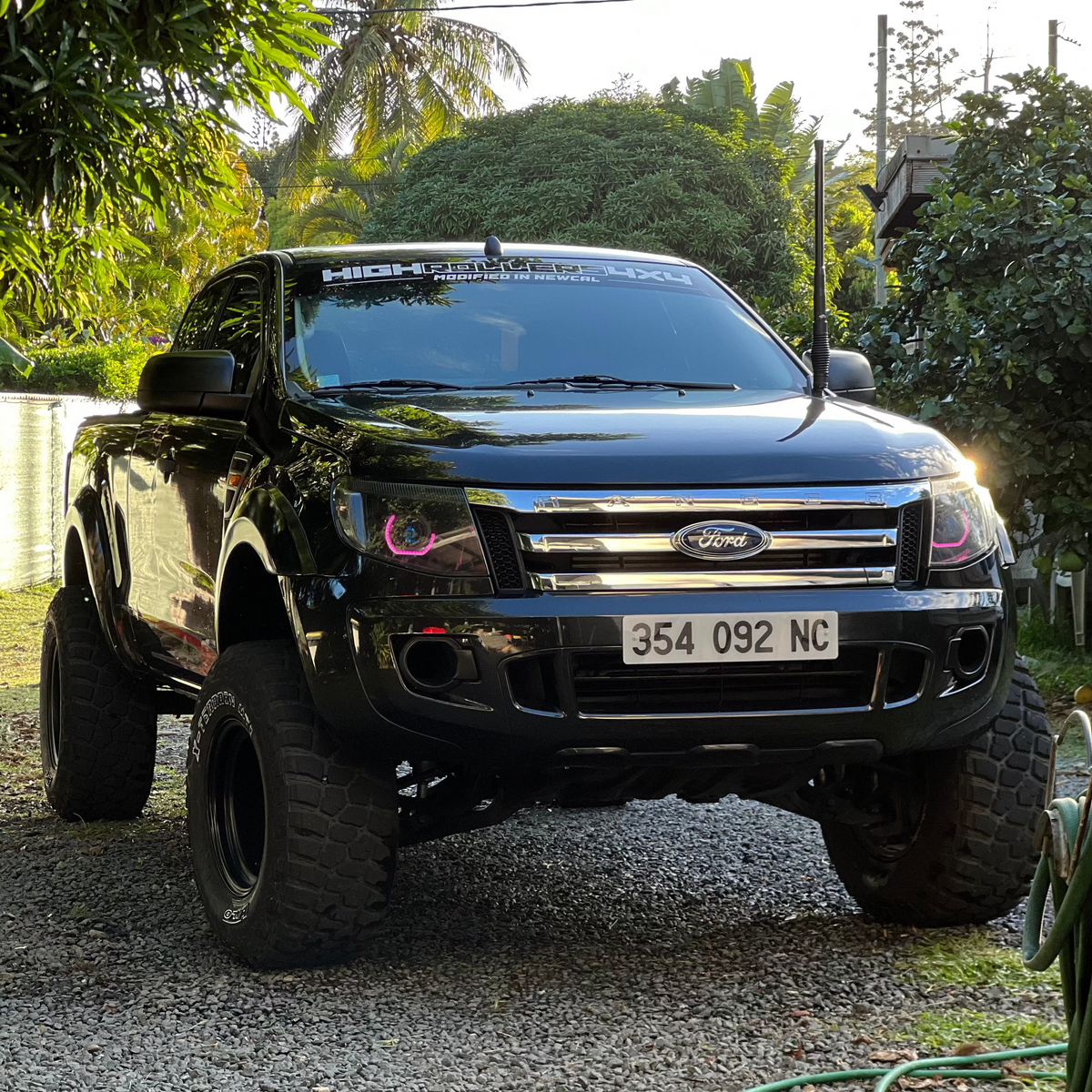 Ford Ranger PX1 LED 'Angry Eye' Headlights