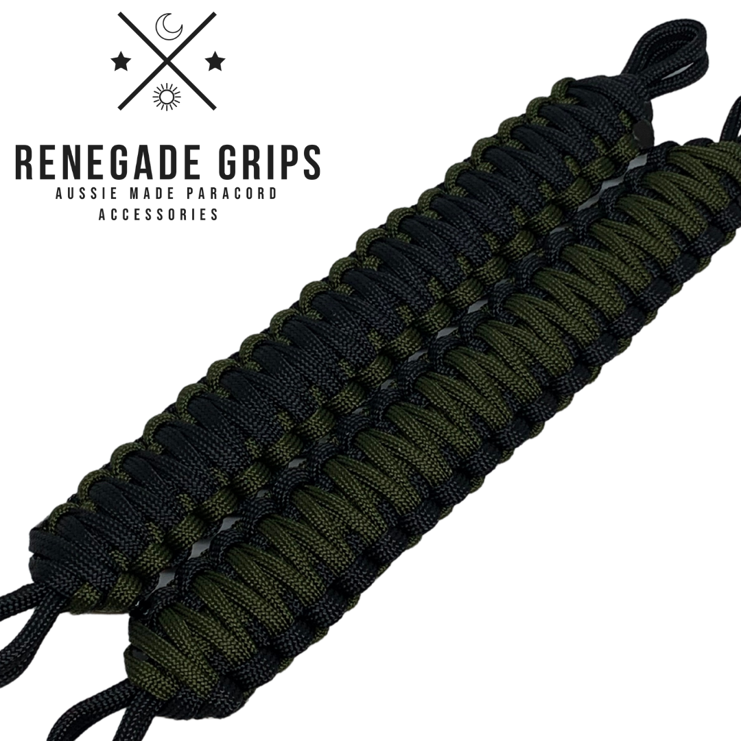 Infantry paracord grips