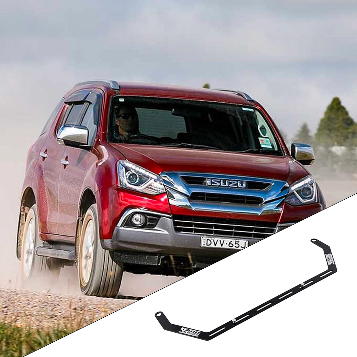 Isuzu MUX GEN 1 RF (2013-2019) Fire Extinguisher Bracket - Adrenaline 4X4