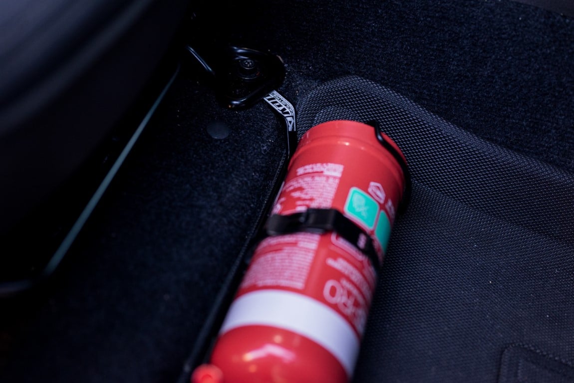 Isuzu DMax 3rd Gen (2020+) Fire Extinguisher Bracket - Adrenaline 4X4