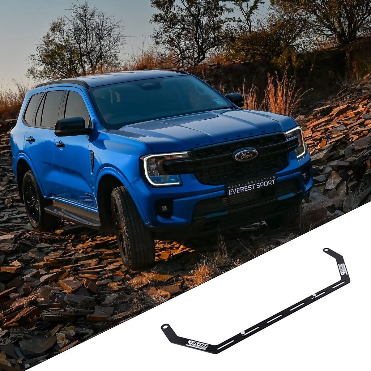 Ford Everest Fire Extinguisher Bracket - Adrenaline 4X4
