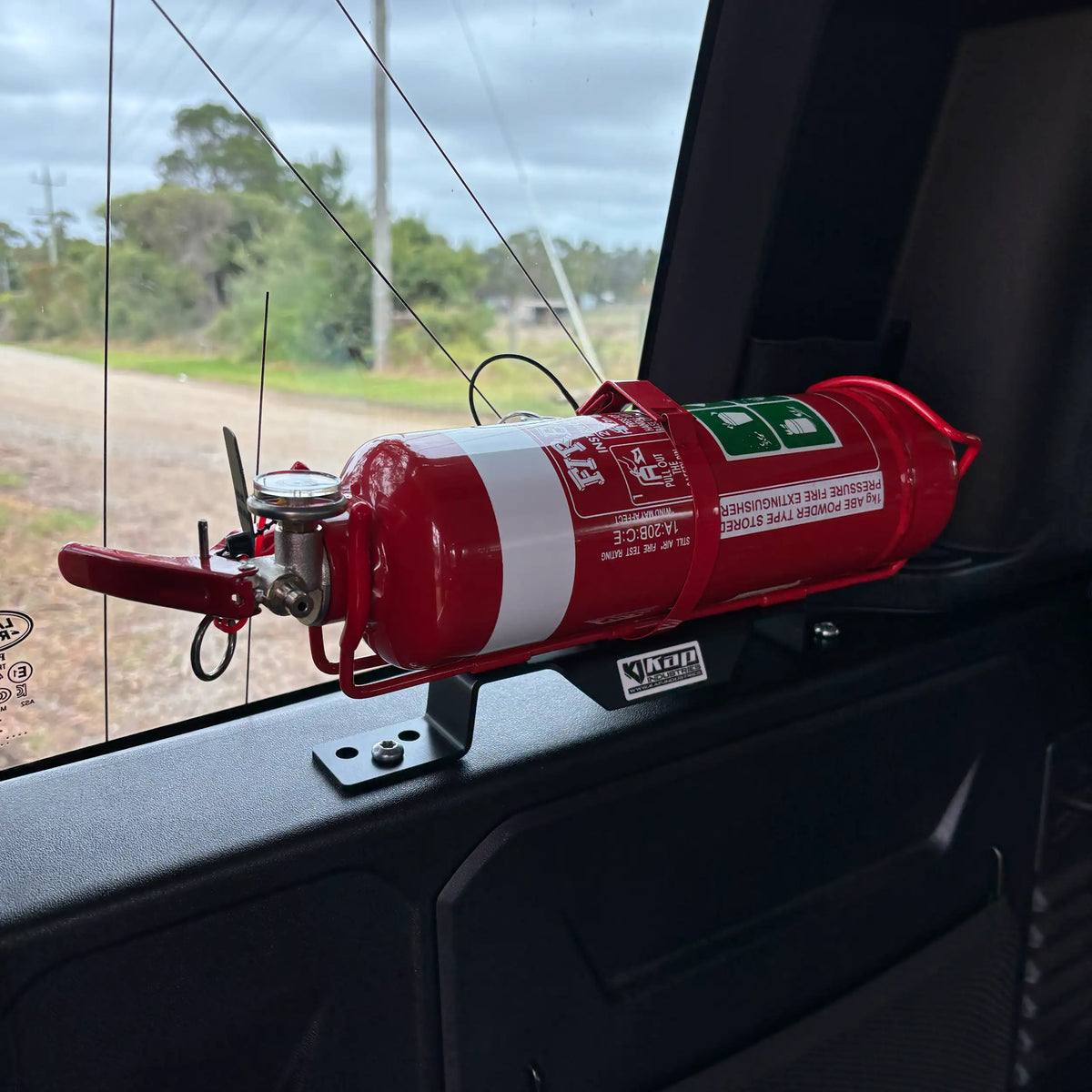 Landrover Defender (L663 2020+) Fire Extinguisher Bracket - Adrenaline 4X4