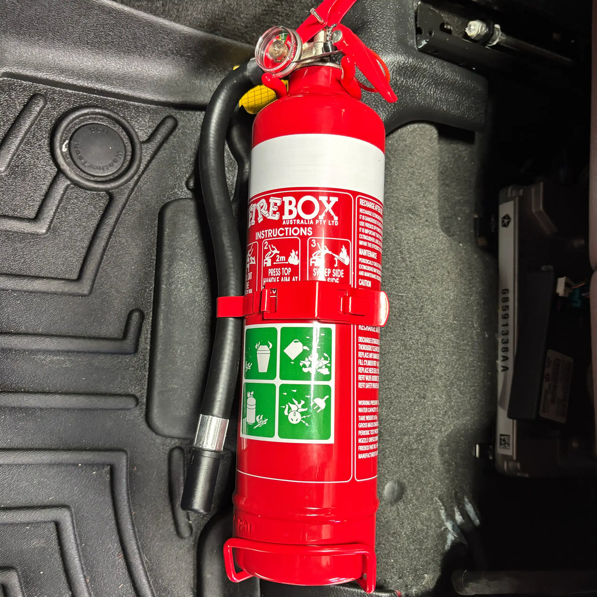 Ram 1500 DT Gen 5 Fire Extinguisher Bracket - Adrenaline 4X4