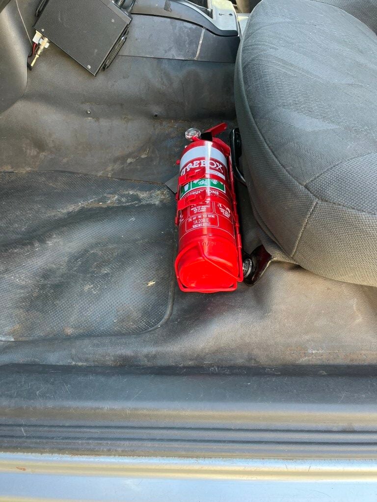 Holden Colorado RC Fire Extinguisher Bracket - Adrenaline 4X4