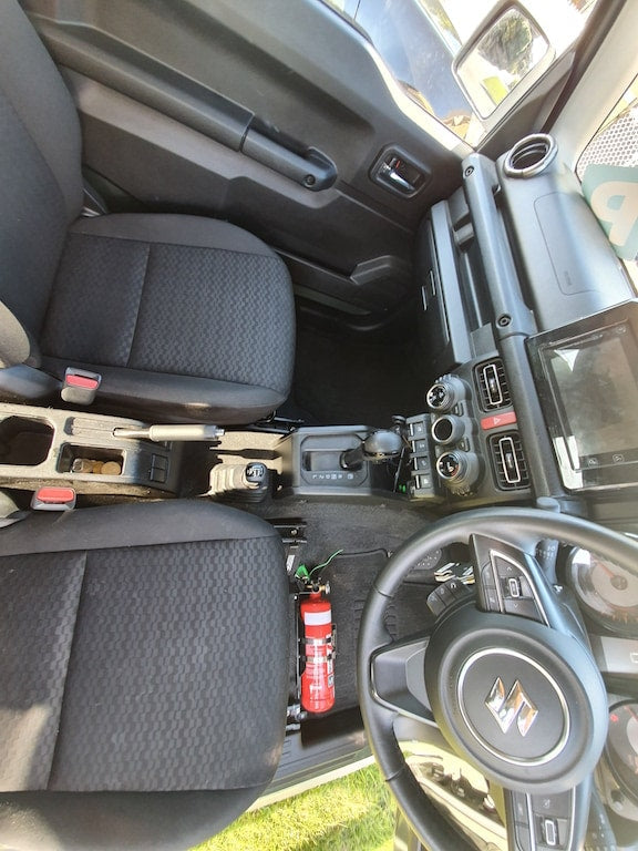 Suzuki Jimny JB74 (Gen 4) Fire Extinguisher Bracket - Adrenaline 4X4