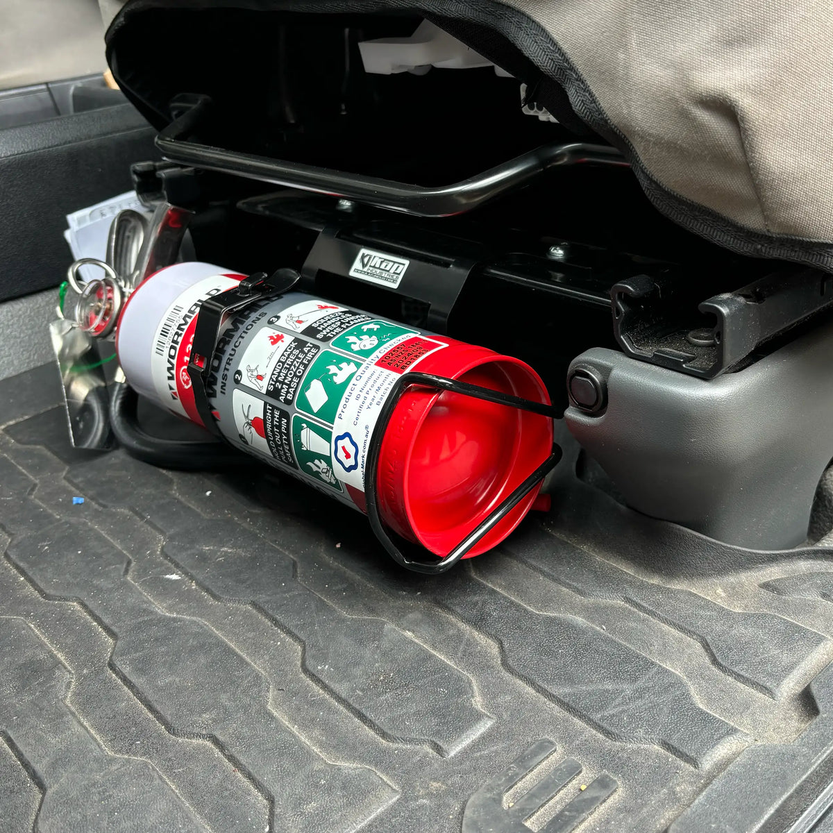 Toyota Hiace 2019+ (H300) Fire Extinguisher Bracket - Adrenaline 4X4