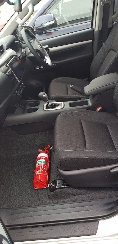 Toyota Hilux N80 (2016+) Fire Extinguisher Bracket - Adrenaline 4X4