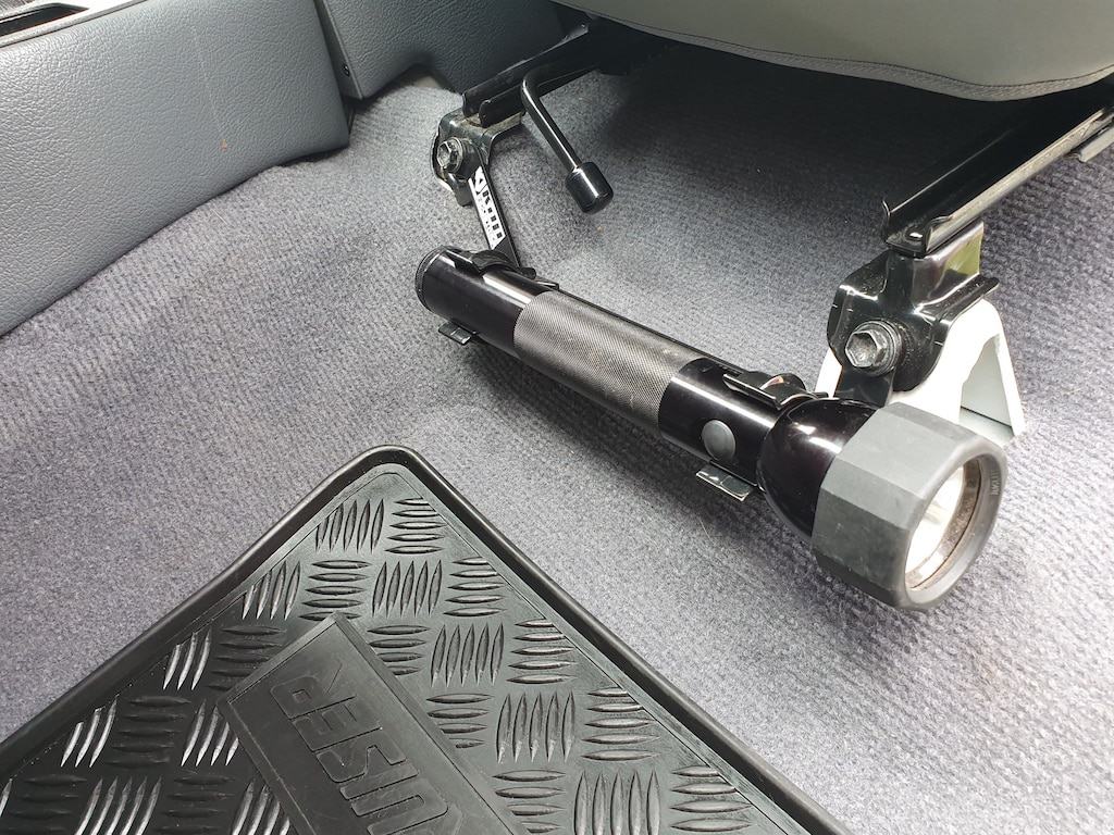 Toyota Landcruiser 79 Dual Cab (2017+) Fire Extinguisher Bracket - Adrenaline 4X4