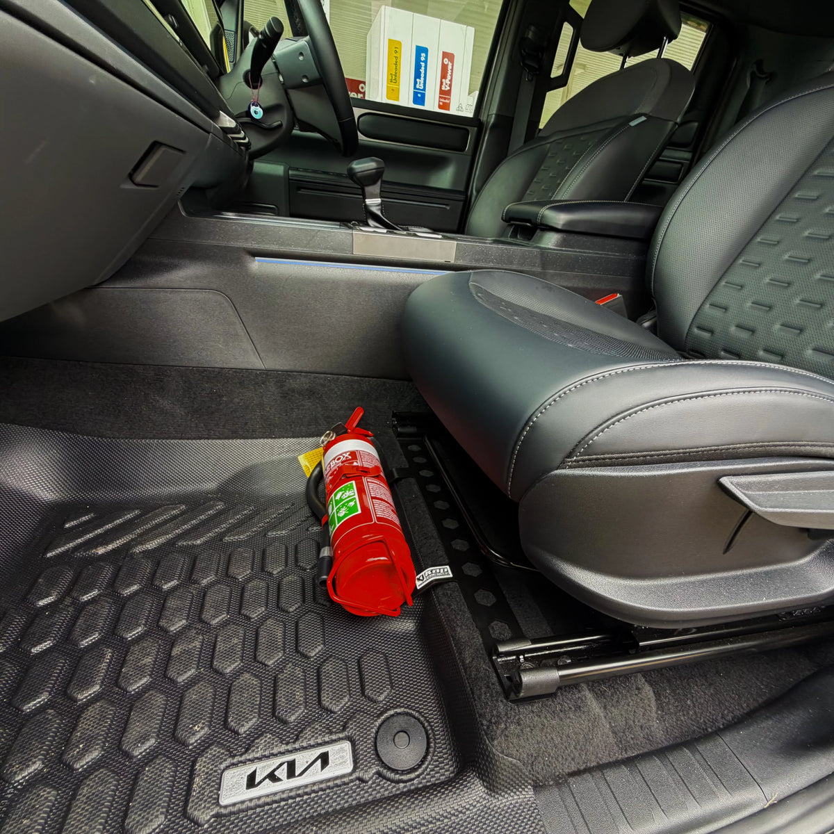 Kia Tasman Fire Extinguisher Bracket - Adrenaline 4X4