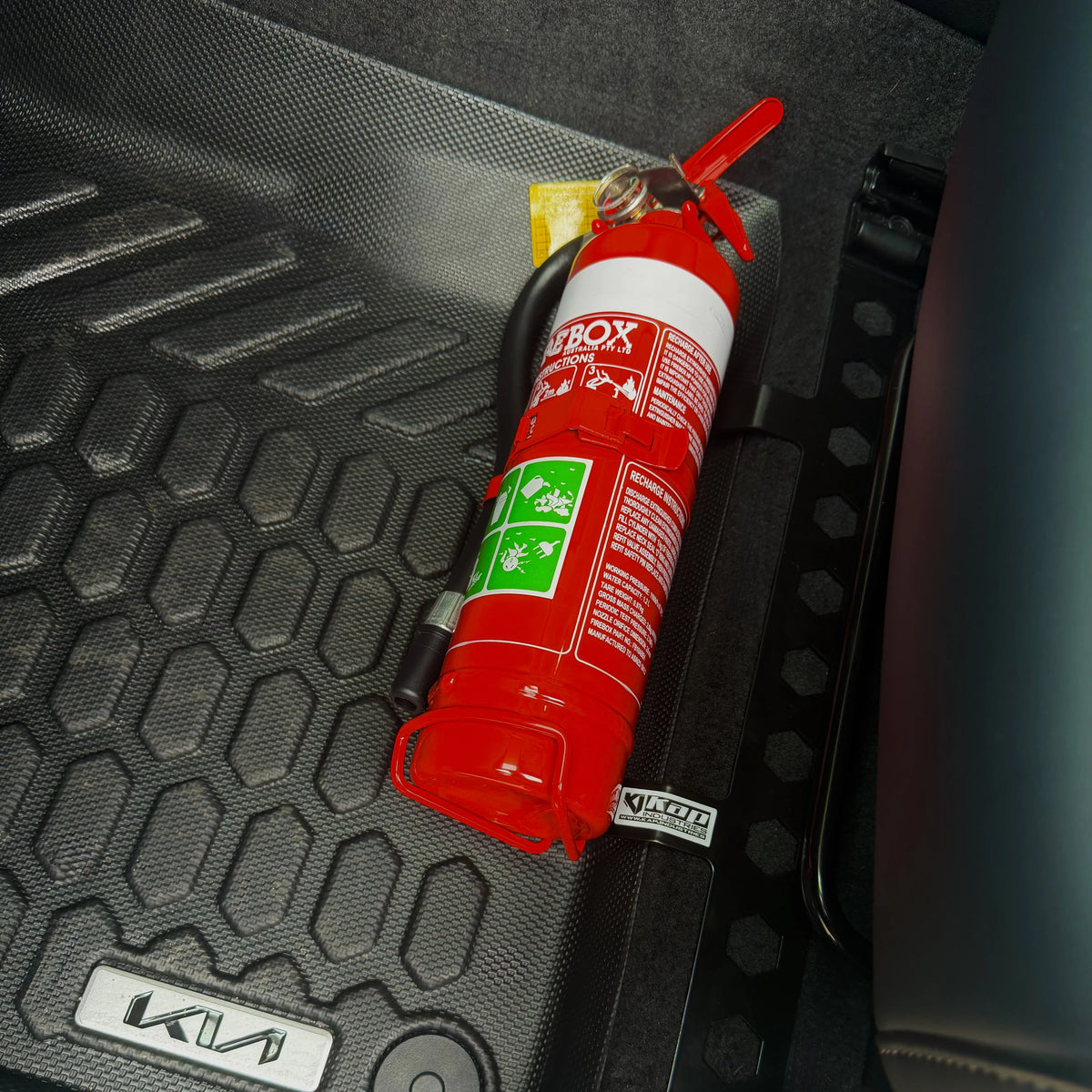 Kia Tasman Fire Extinguisher Bracket - Adrenaline 4X4