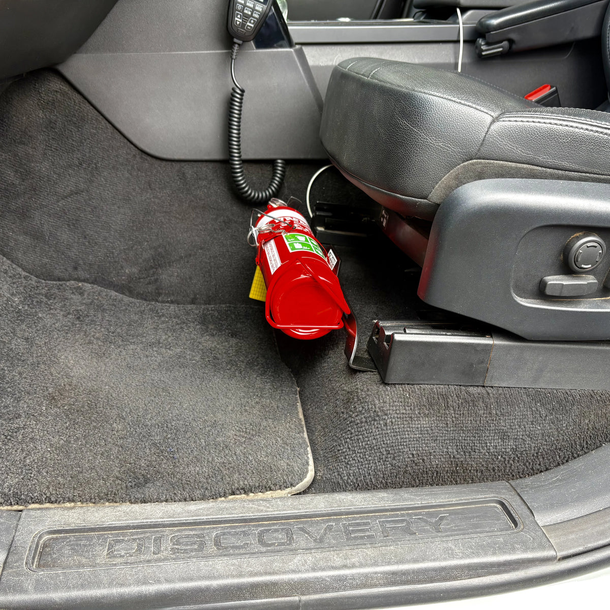 Landrover Discovery 5 Fire Extinguisher Bracket - Adrenaline 4X4