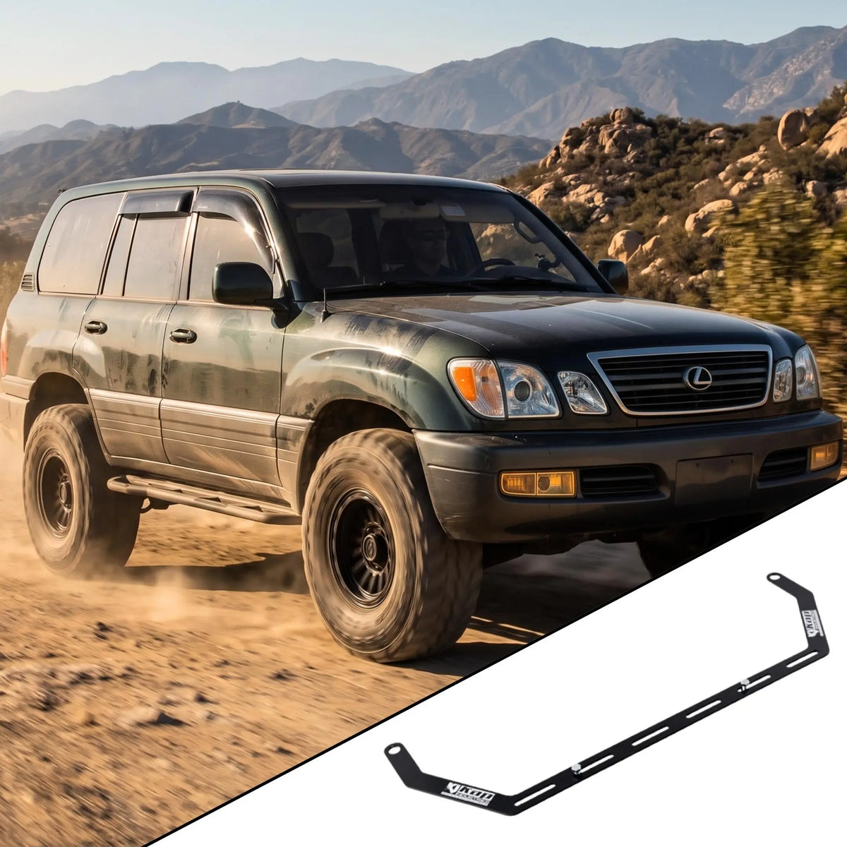 Lexus LX 470 Fire Extinguisher Bracket - Adrenaline 4X4