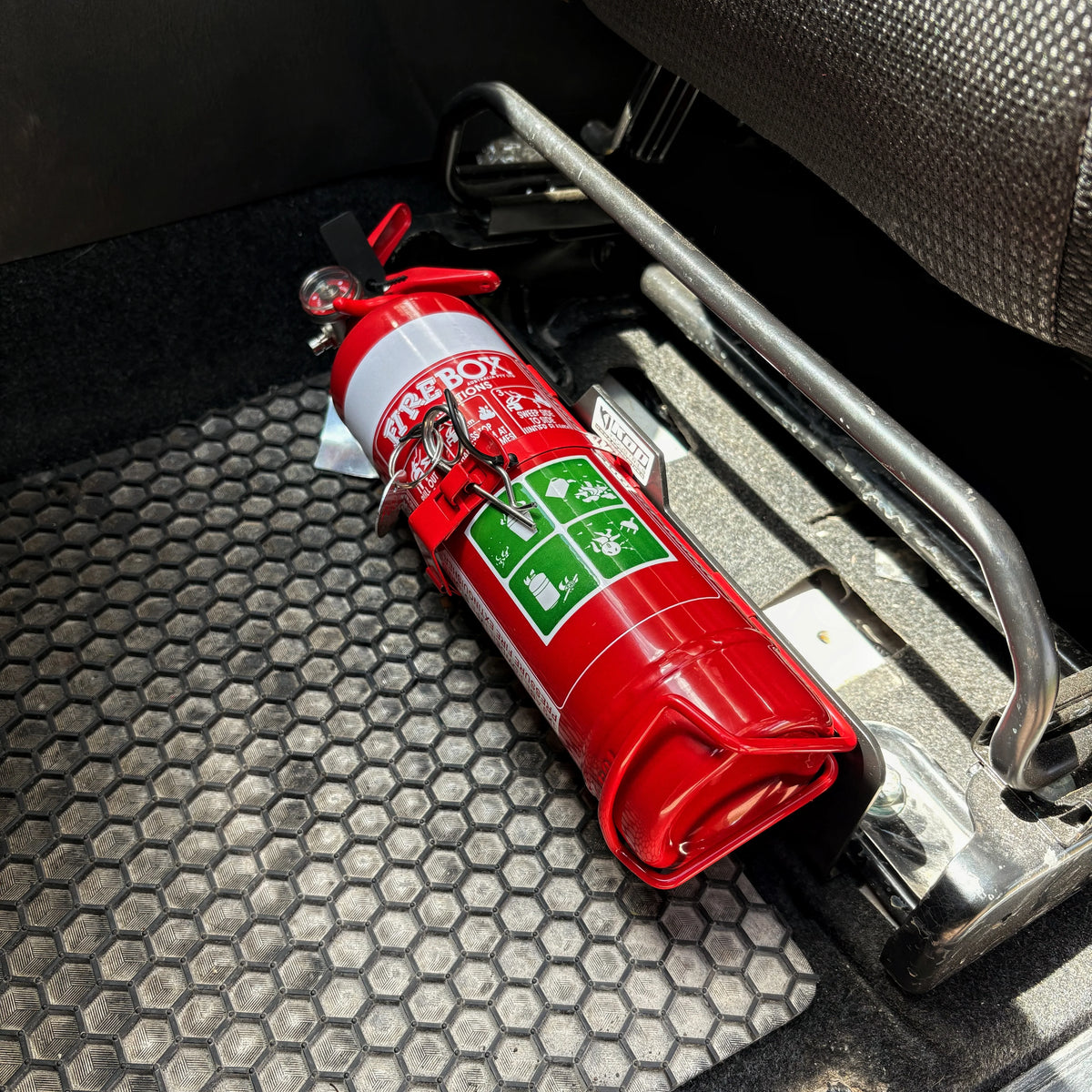 Mahindra Pik Up Fire Extinguisher Bracket - Adrenaline 4X4