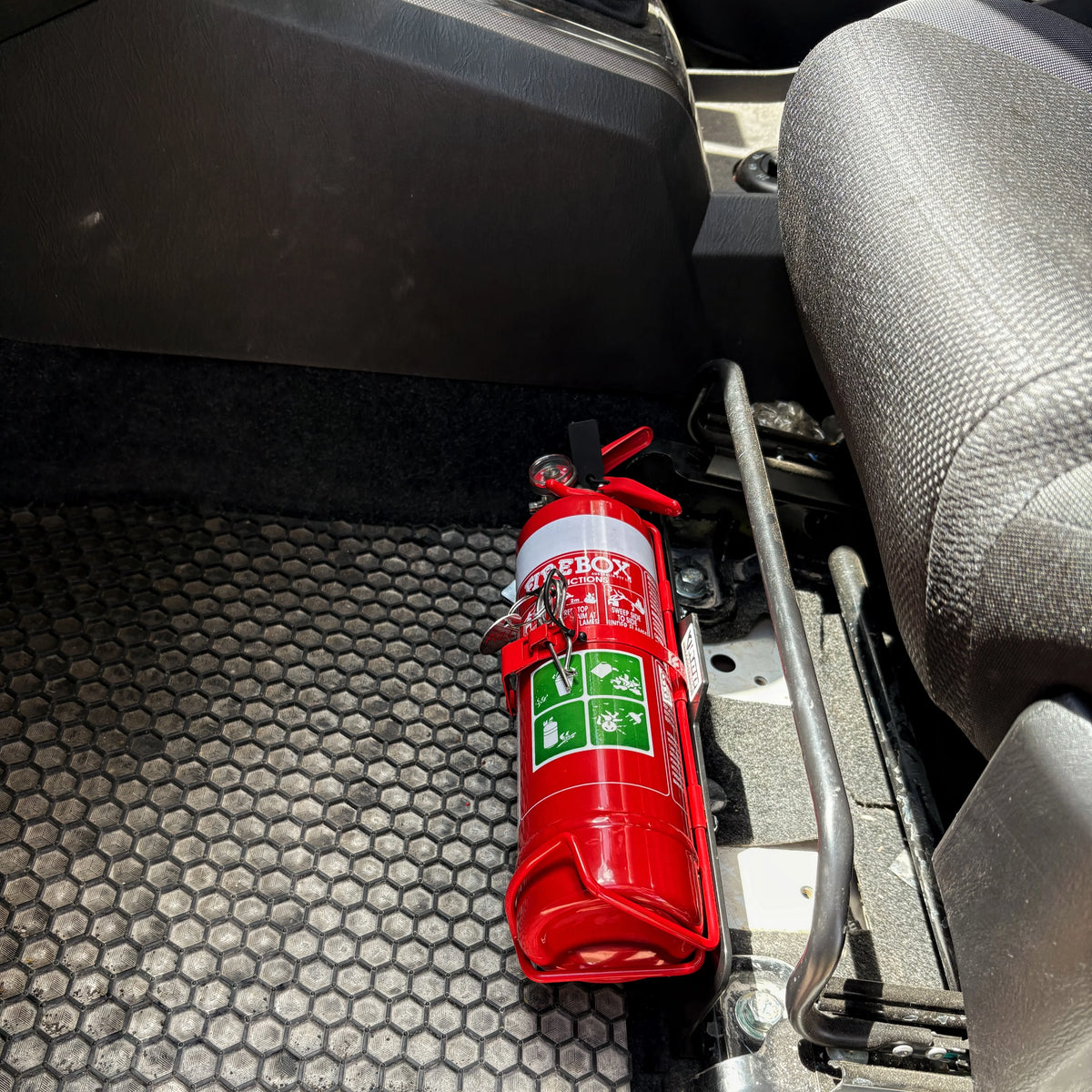 Mahindra Pik Up Fire Extinguisher Bracket - Adrenaline 4X4