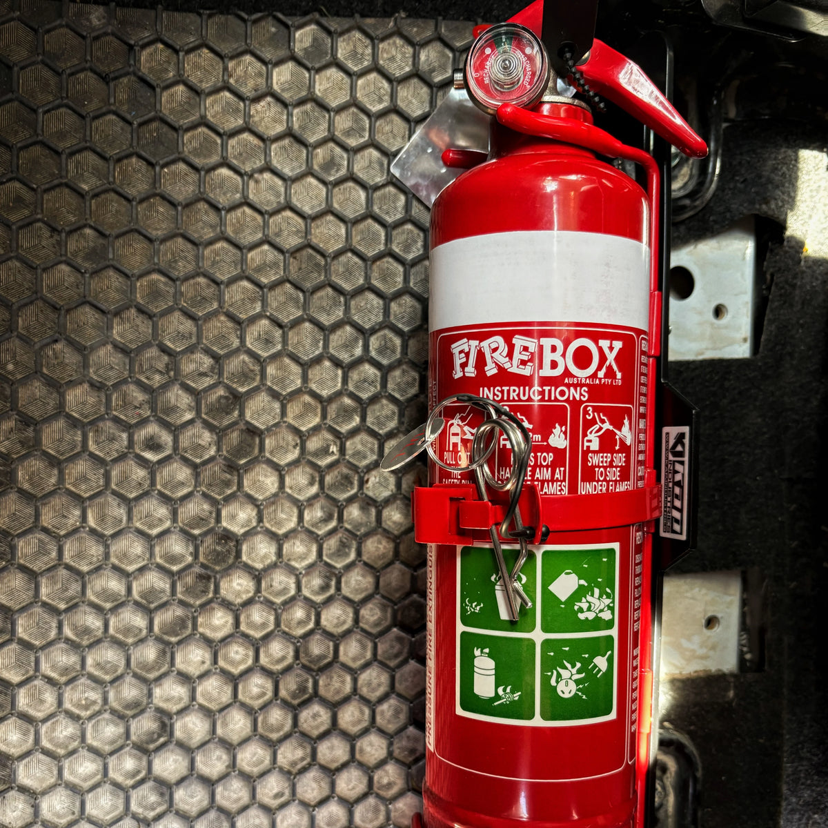 Mahindra Pik Up Fire Extinguisher Bracket - Adrenaline 4X4