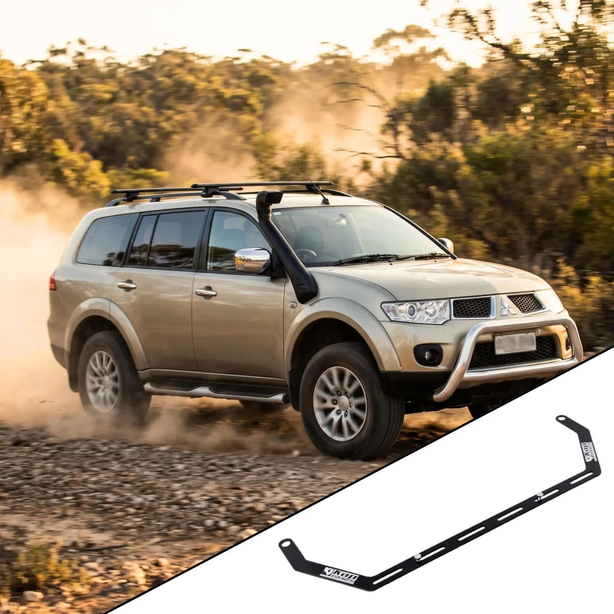 Mitsubishi Challenger PB Fire Extinguisher Bracket - Adrenaline 4X4